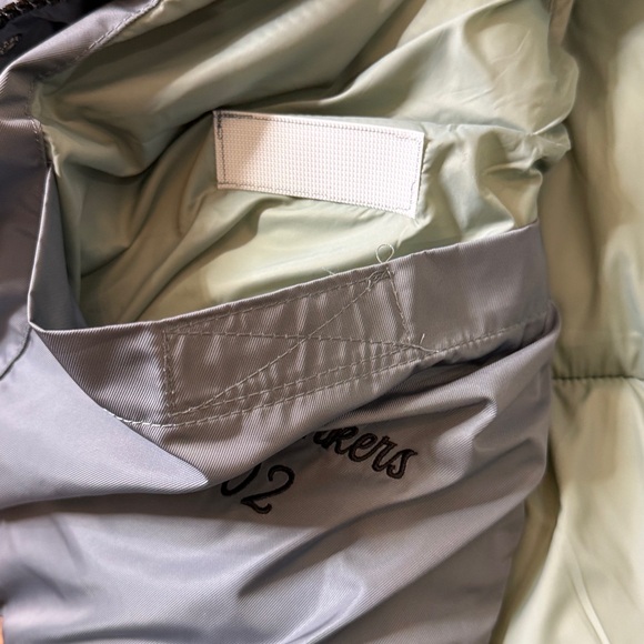 $358 MENS HUDSON PUFFER OUTDOORS SKI COAT JACKET STORMY GRAY VEGAN DOWN FILLED - Picture 13 of 16